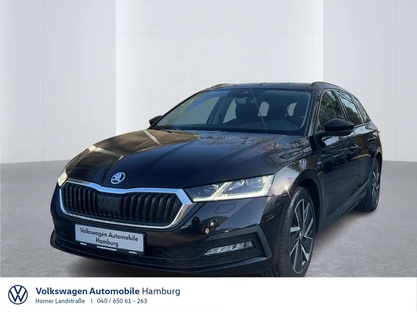 Skoda Octavia Combi Clever 2.0 TDI DSG Sitzheizung PDC Schwarz - 1