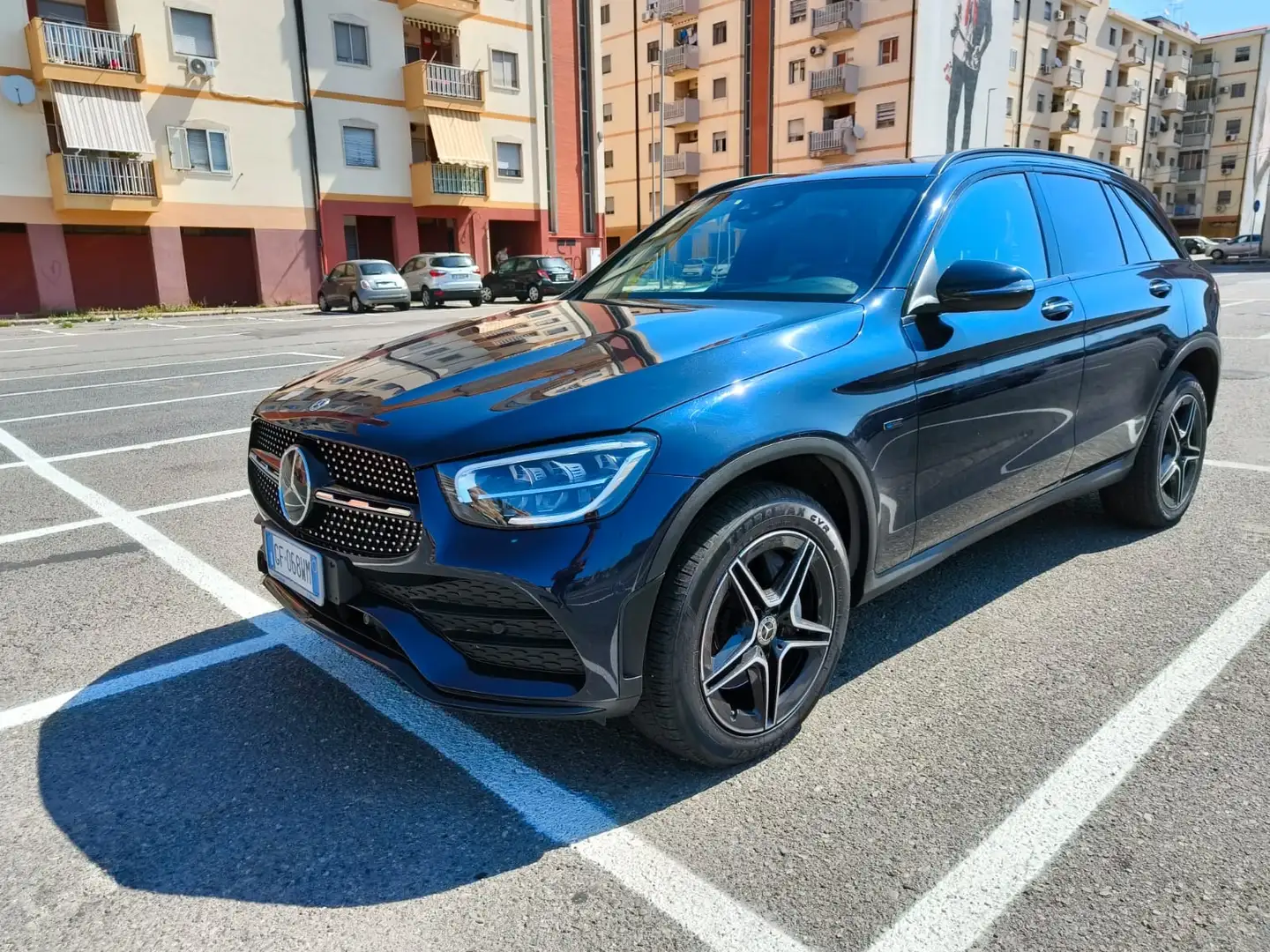 Mercedes-Benz GLC 300 de phev  Premium 4matic auto Bleu - 1