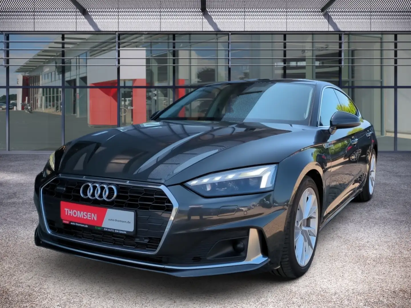 Audi A5 Sportback 45 2.0 TFSI quattro Advanced AHK Gris - 2