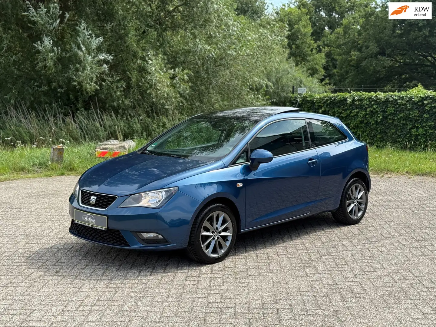 SEAT Ibiza SC 1.2 I-TECH PANO I CRUISE I NWE APK I NWE KETTIN Blauw - 1