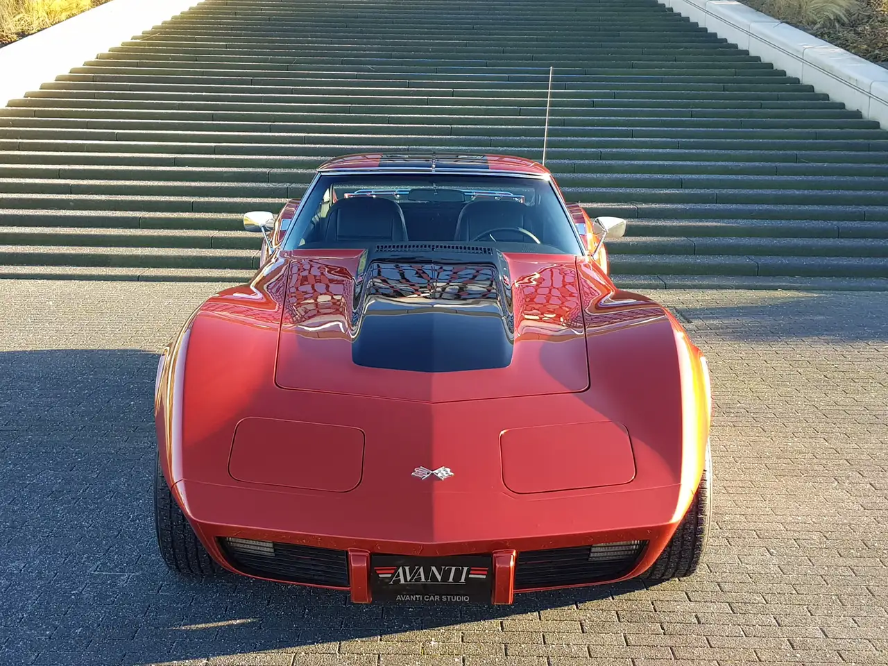 Chevrolet Corvette USA STINGRAY C3 COUPE V8 AUTOMAAT GEHEEL GERESTAUR, foto 9