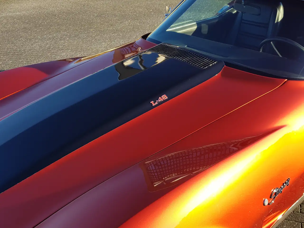 Chevrolet Corvette USA STINGRAY C3 COUPE V8 AUTOMAAT GEHEEL GERESTAUR, foto 11