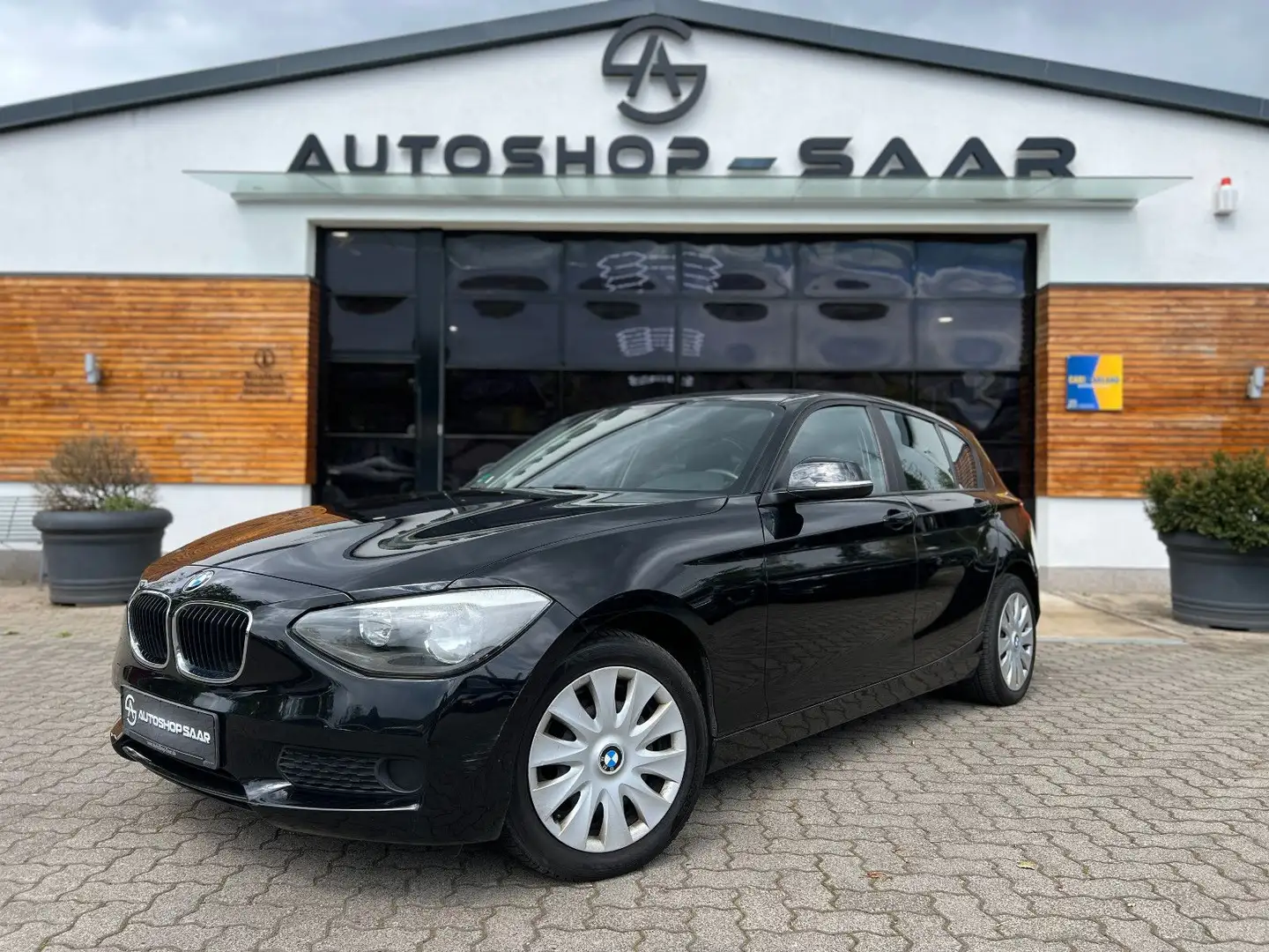 BMW 116 i/Lederlenkrad/Klima/ PDC Noir - 1