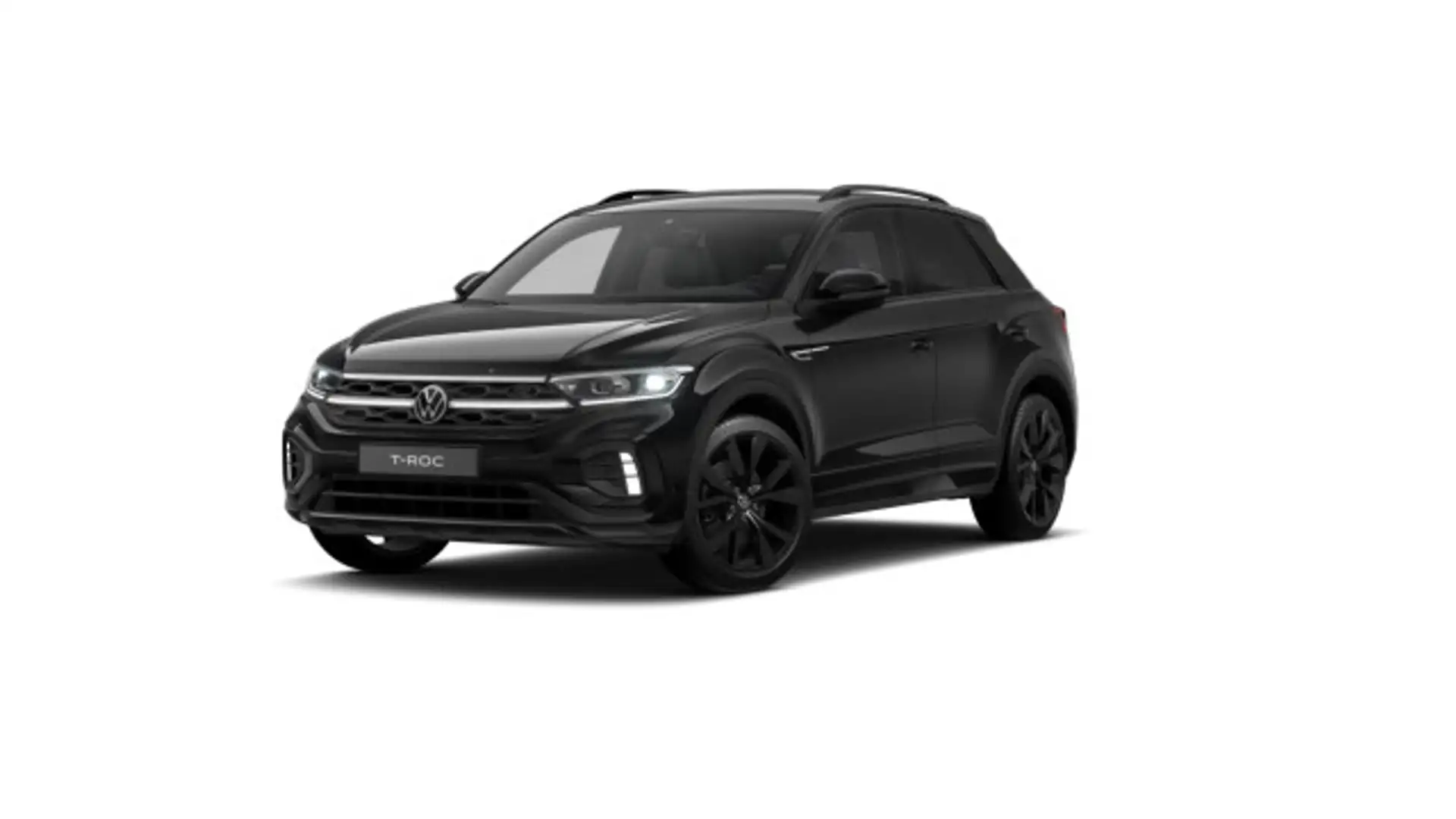 Volkswagen T-Roc R-Line 1.5 TSI DSG AHK Navi Matrix 19" Schwarz - 1