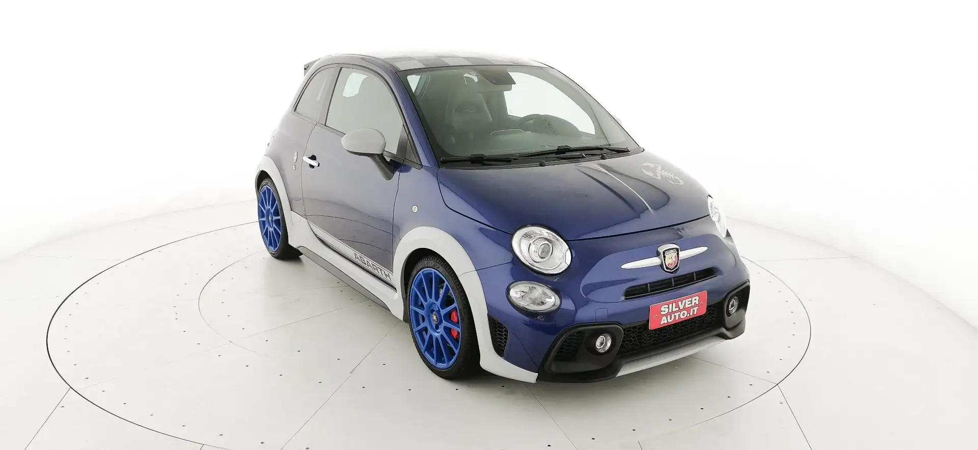 Abarth 695 1.4 Turbo T-Jet 180 CV 70° anniversario Azul - 1
