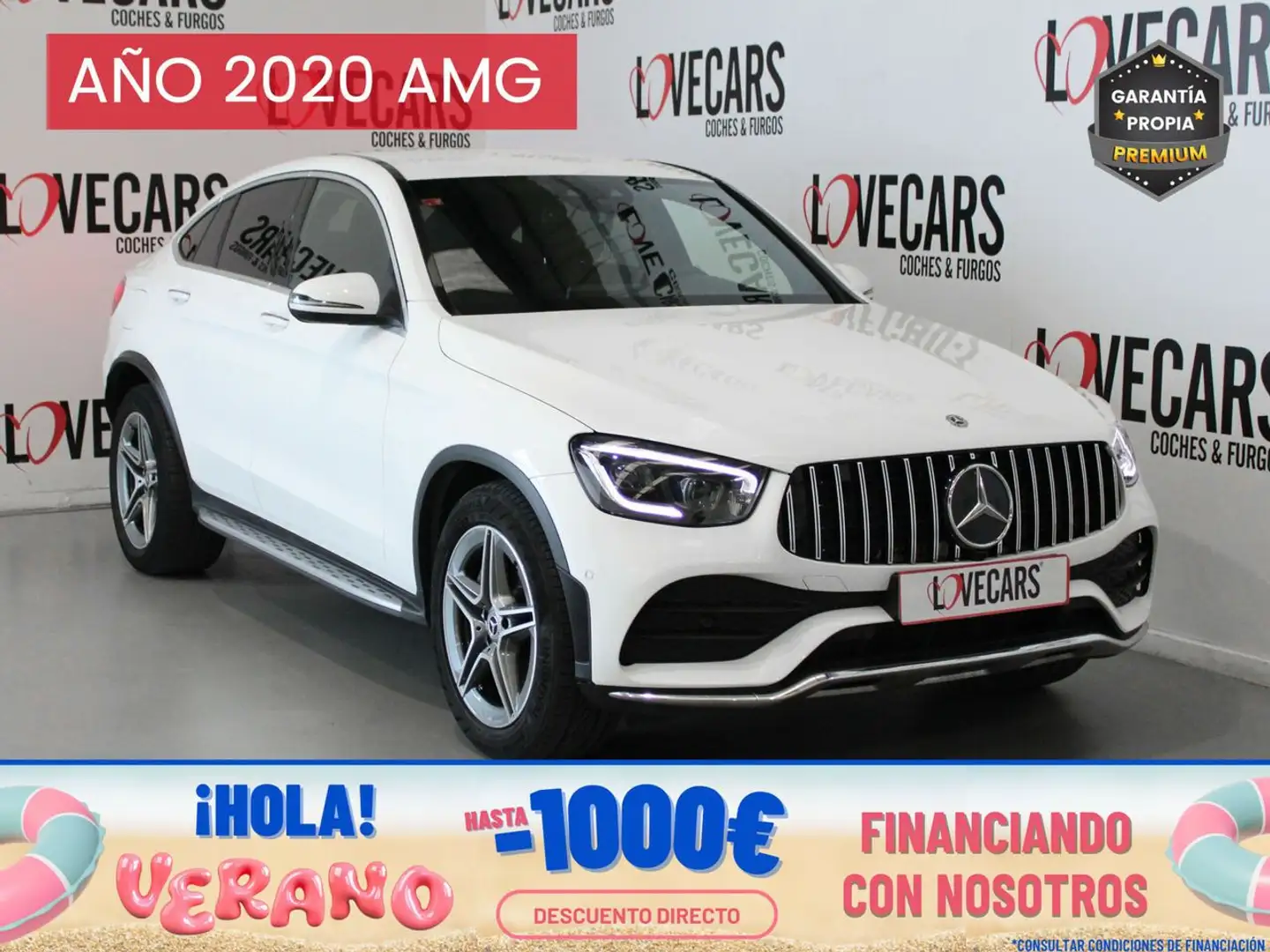 Mercedes-Benz GLC 300 d 4MATIC Blanco - 1
