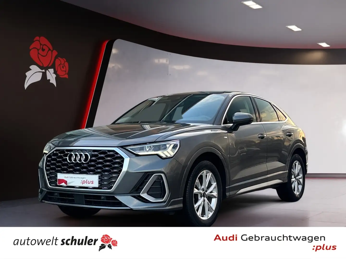 Audi Q3 Sportback 35 1.5 TFSI S-line LED Grau - 1