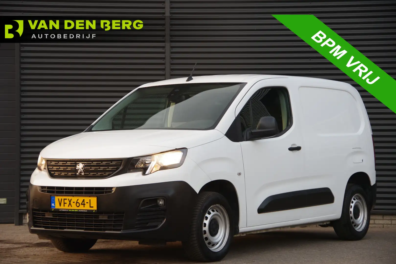 Peugeot Partner 1.5 BlueHDI NL AUTO, APPLE CARPLAY, CRUISE, PARKEE Wit - 1