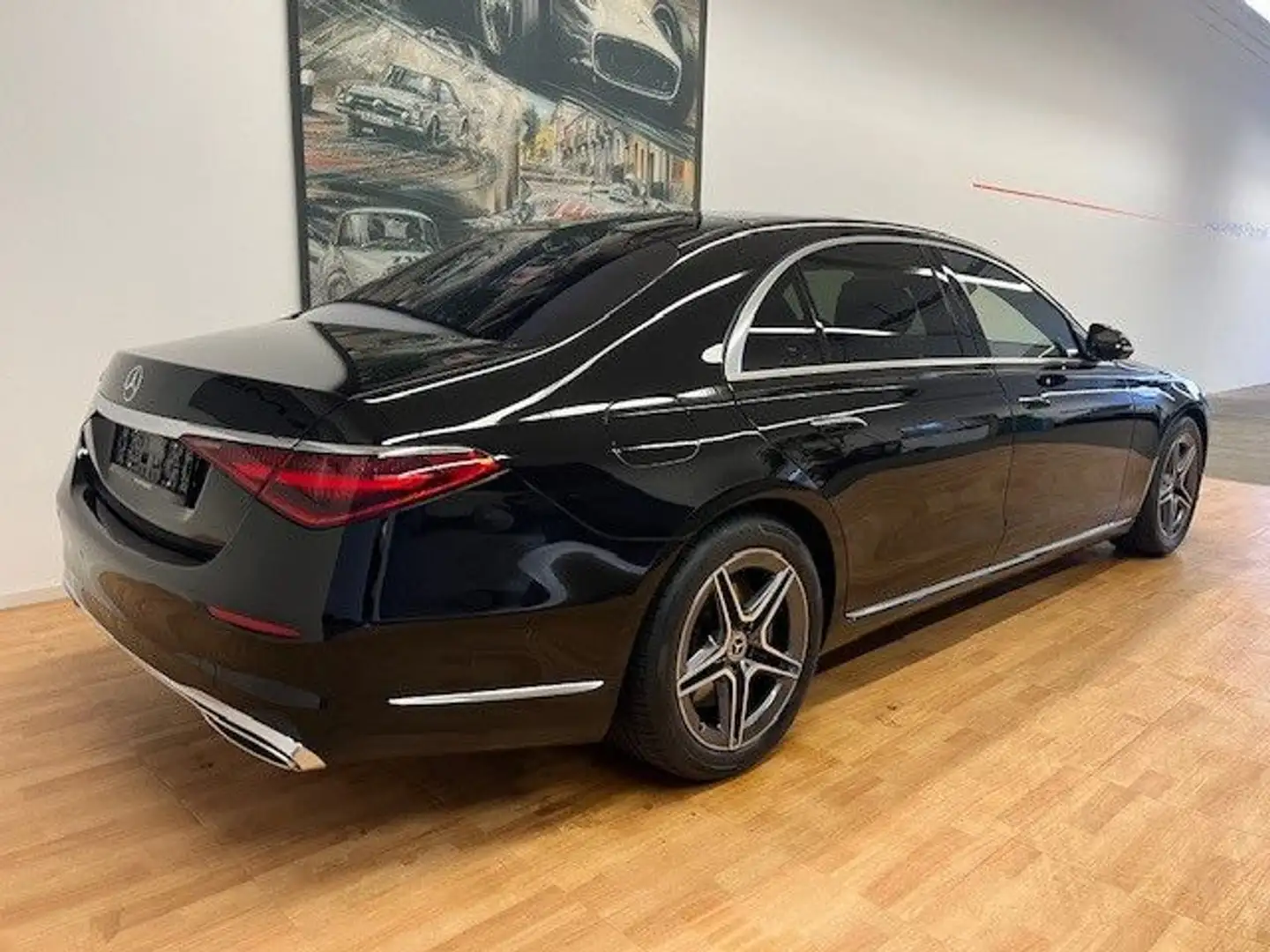 Mercedes-Benz S 580 e lang Pano Hinterachslenkung 4D-HT AMG Schwarz - 2