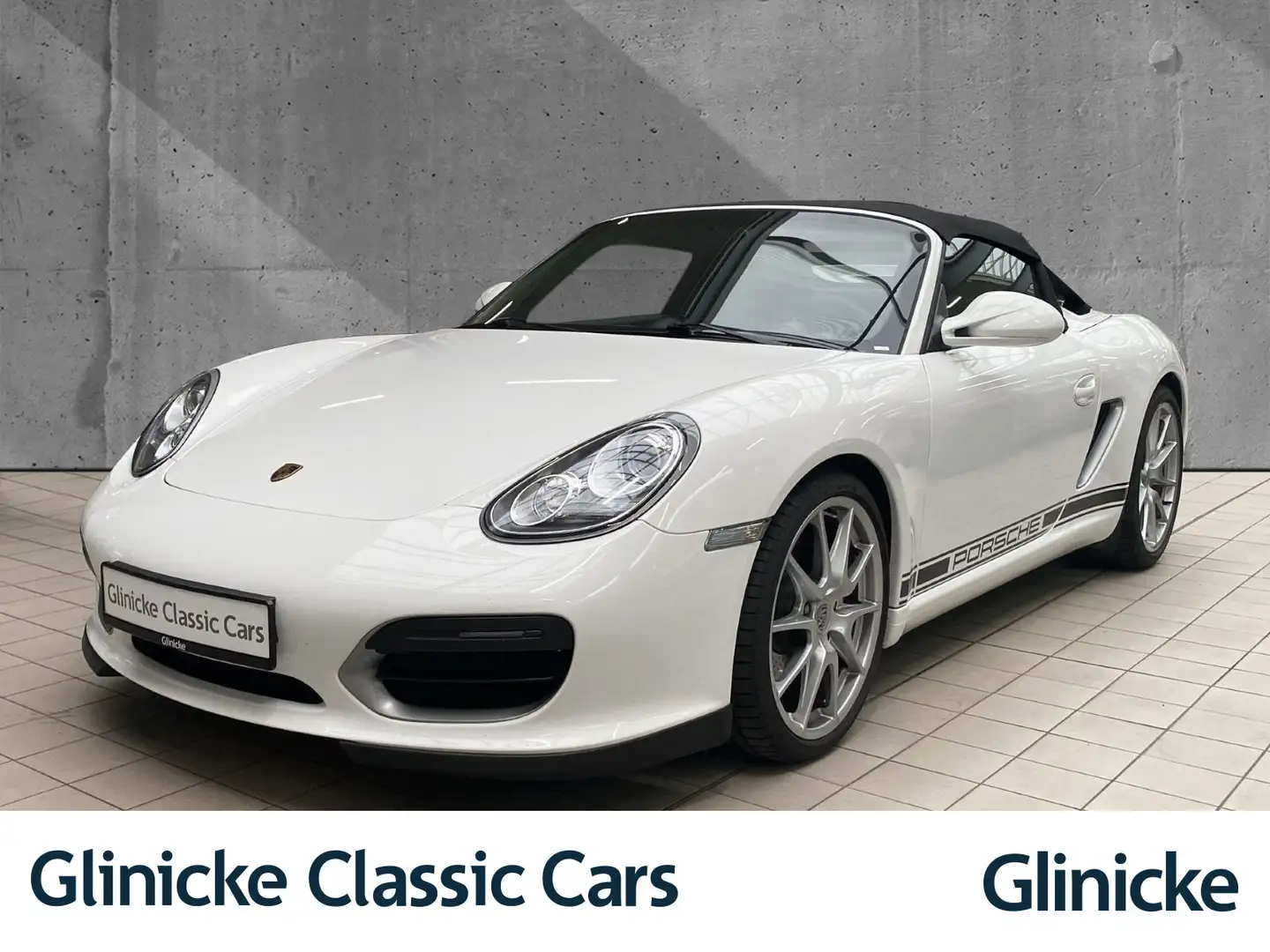 Porsche Boxster Spyder Weiß - 1