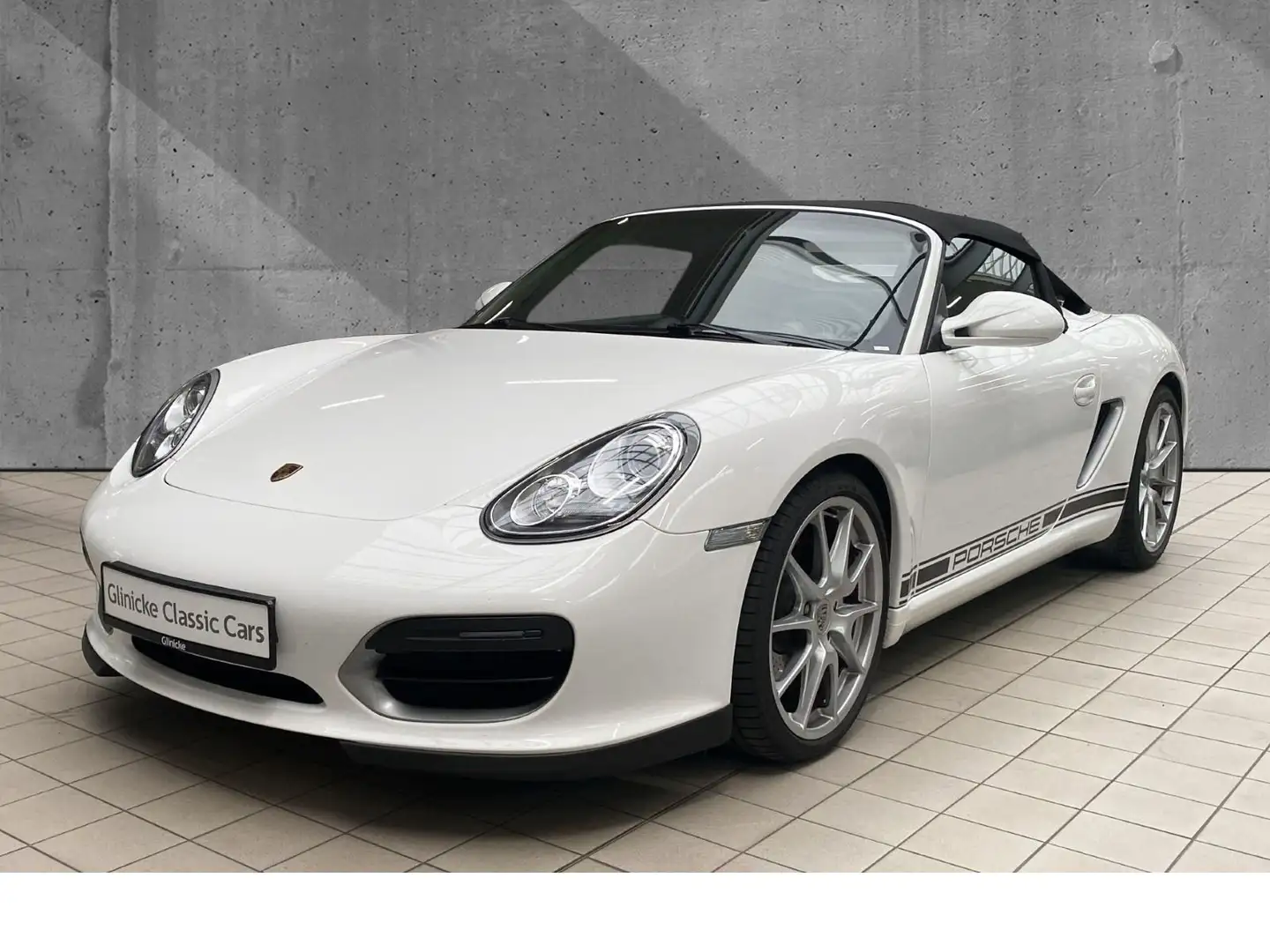 Porsche Boxster Spyder Weiß - 2