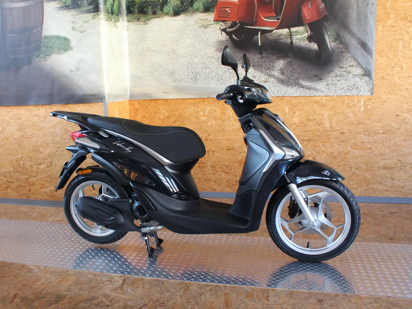 Piaggio Liberty 50 Liberty 50 FL Mod.2025 =NEU= 4-Jahre Garantie Schwarz - 1