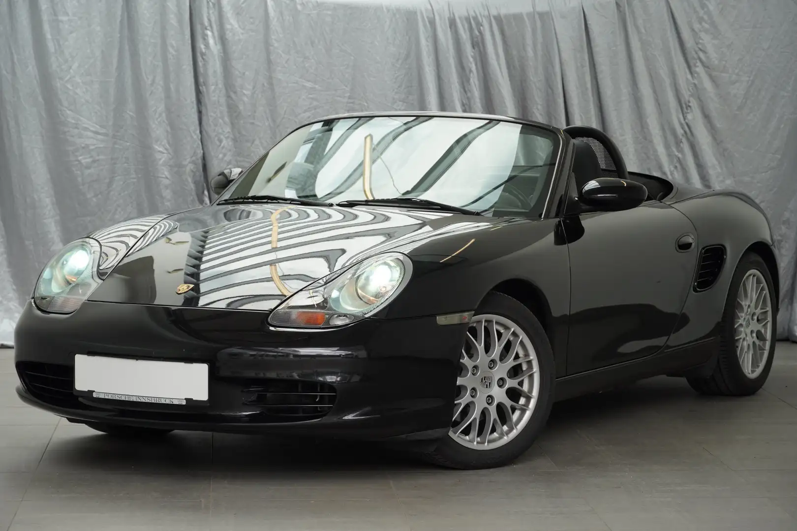 Porsche Boxster Erstbesitz mit Serviceheft! Schwarz - 1