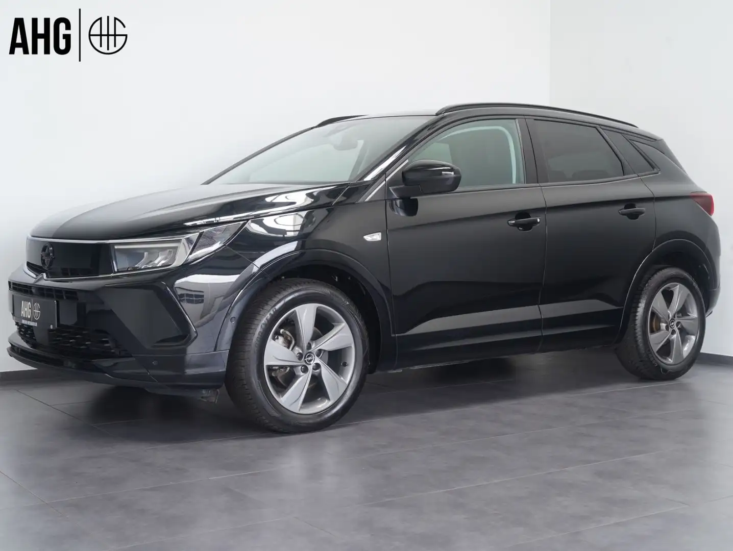 Opel Grandland X 1.2 Turbo GS Line Schwarz - 1