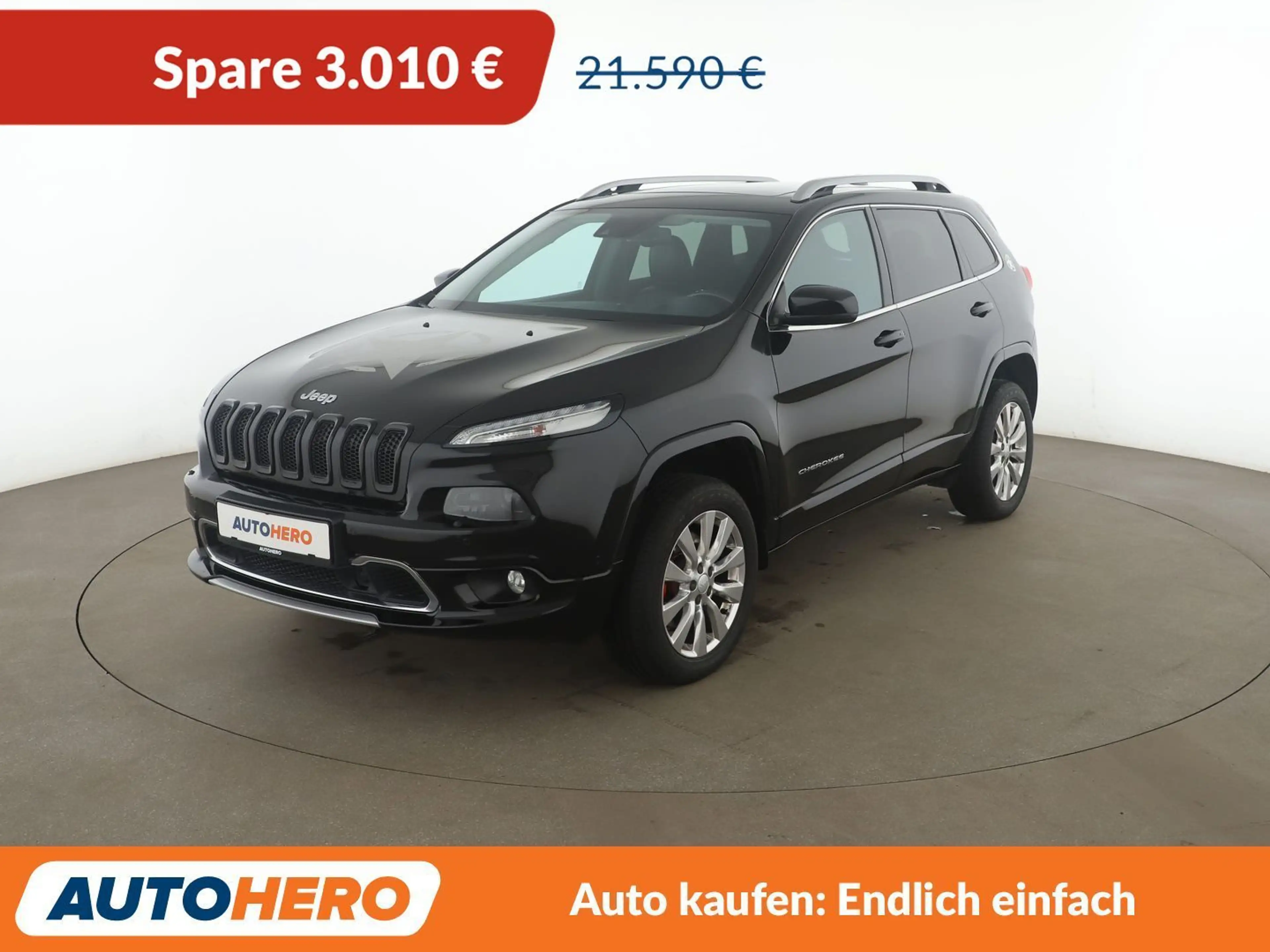Jeep Cherokee 2.2 M-Jet Overland 4WD Aut.*NAVI*LED*ACC*CAM*PDC*
