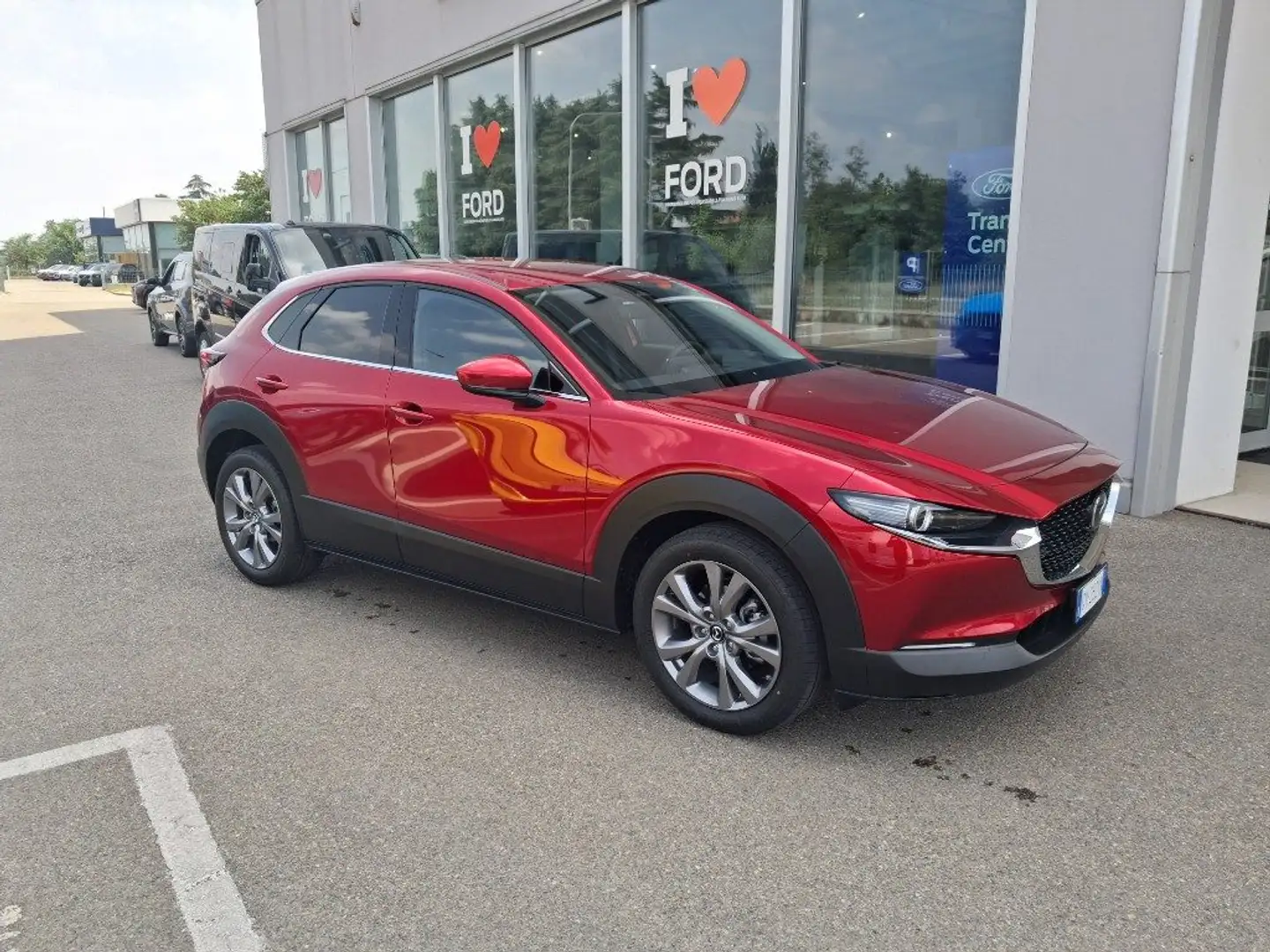 Mazda CX-30 2.0L e-Skyactiv-G M Hybrid 2WD Exclusive Line Rood - 1