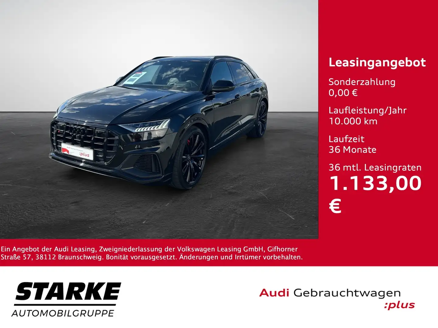 Audi SQ8 4.0 TFSI tiptronic quattro Schwarz - 1
