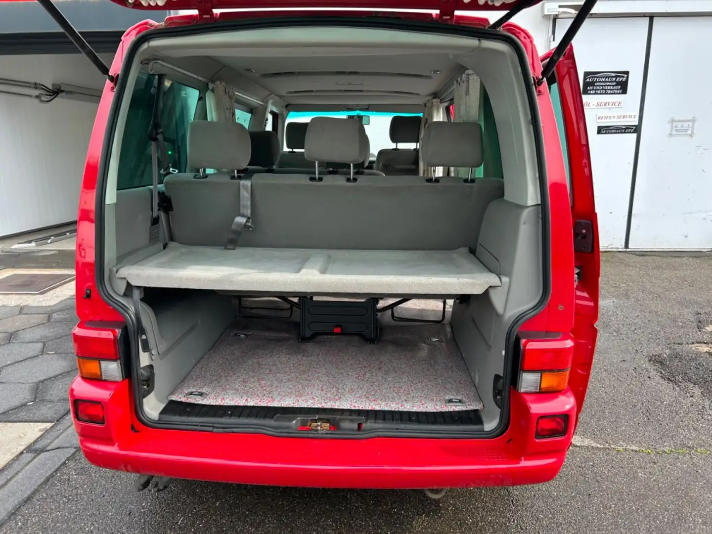 Volkswagen T4 Caravelle /2,5 d/7 Sitz+Automatik Standheizung Rouge - 1
