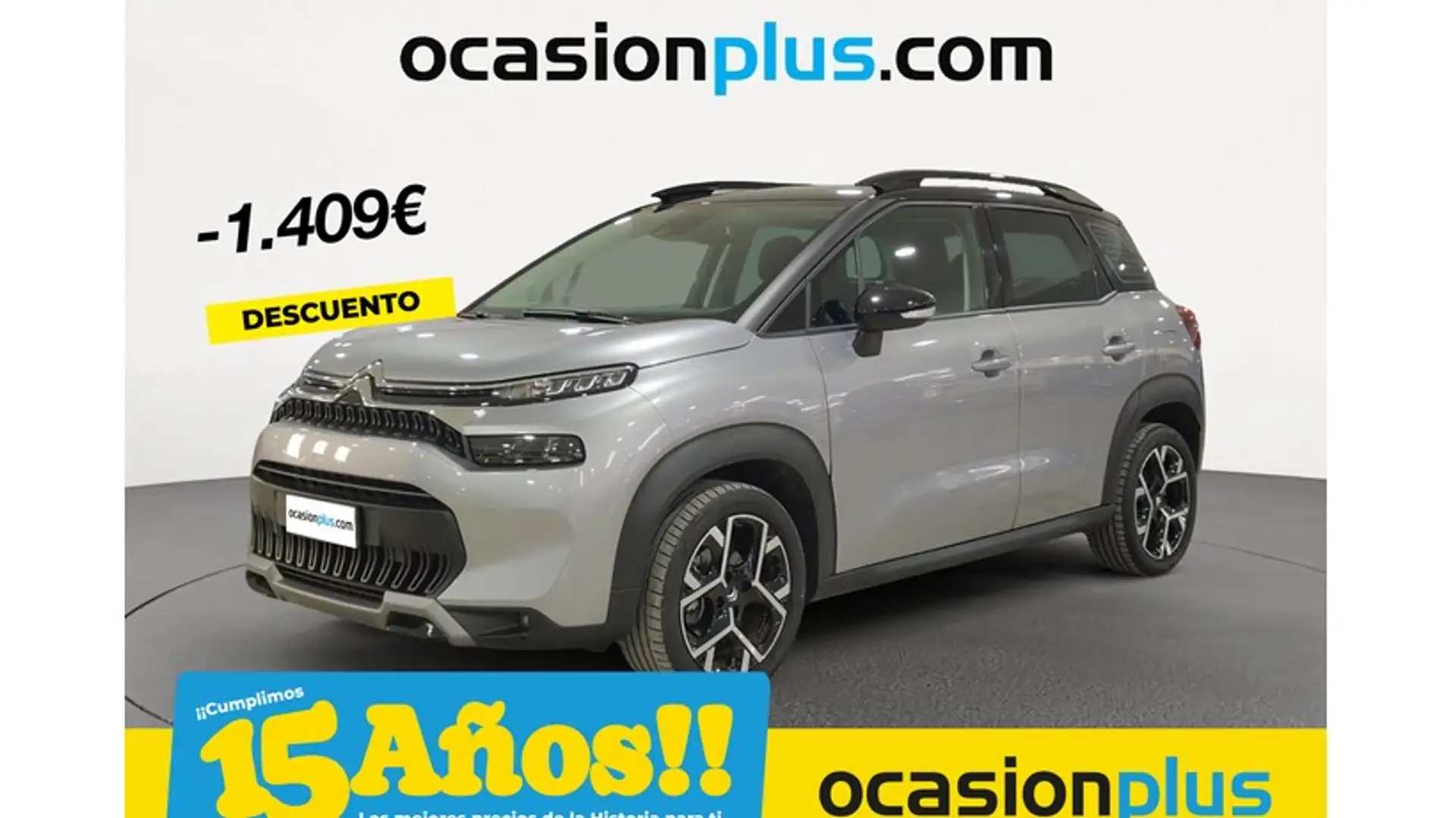 Citroen C3 Aircross Puretech S&S Max 110 Zilver - 1