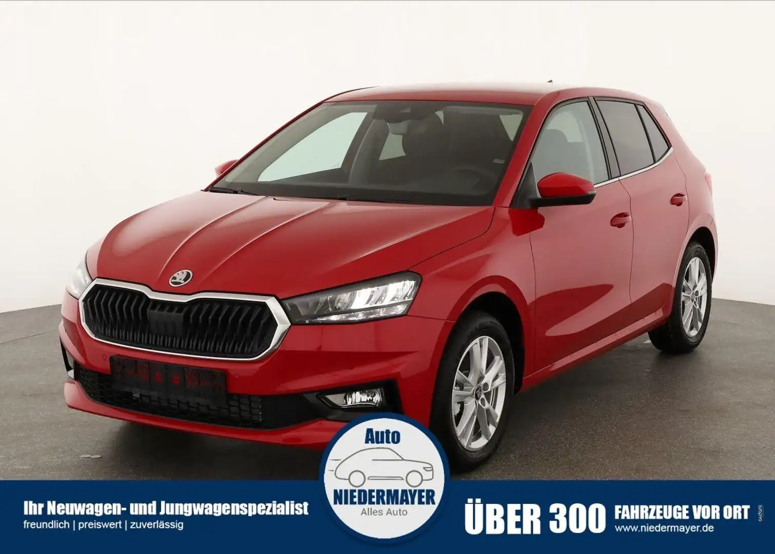 Skoda Fabia 1.0 TSI 130 Jahre, Side, Kamera, 16-Zoll, Winter, Red - 1