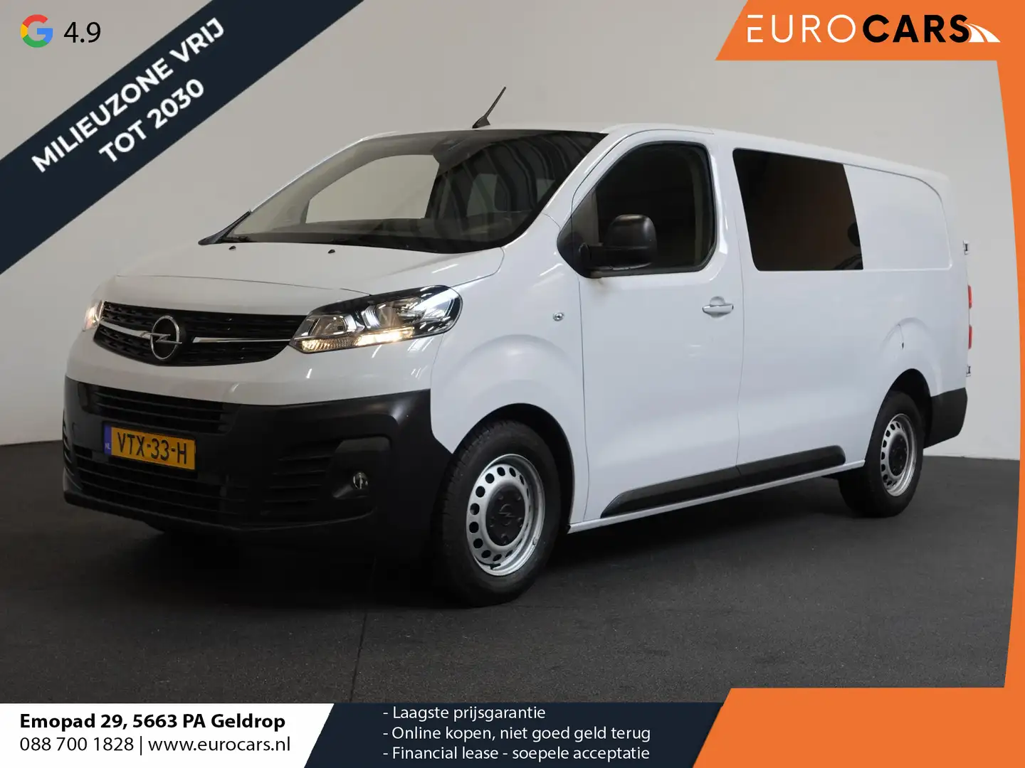Opel Vivaro 2.0 CDTI L3H1 Dubbele Cabine Edition Airco Navigat Blanc - 1