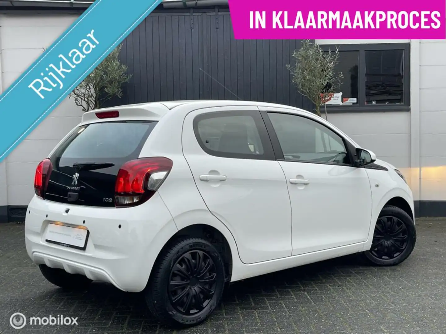 Peugeot 108 1.0 e-VTi|RIJKLAAR|AC|BTW|CARPLAY|LED|PDC|GARANT Wit - 2