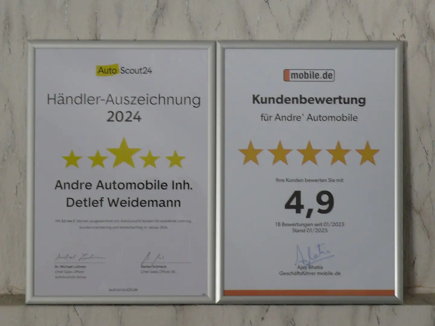 Bentley Flying Spur Top 1 Vorbesitzer 625 PS Scheckheft unfallfrei Blau - 2