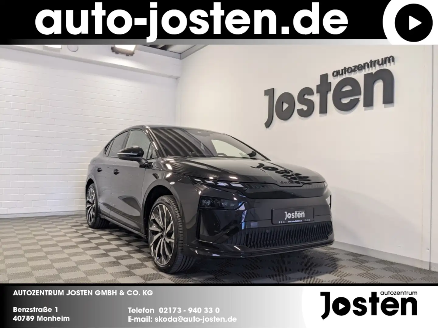Skoda Enyaq Coupe 85x Sportline MAXX Matrix-LED AHK 21''-LM Schwarz - 1