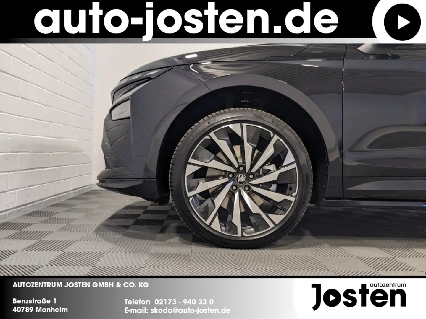 Skoda Enyaq Coupe 85x Sportline MAXX Matrix-LED AHK 21''-LM Schwarz - 2
