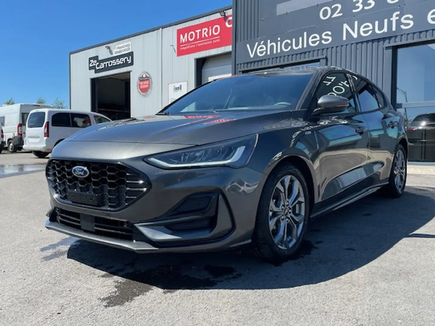 Ford Focus 1.5 ECOBLUE 115CH ST-LINE X BVA8 Gris - 1