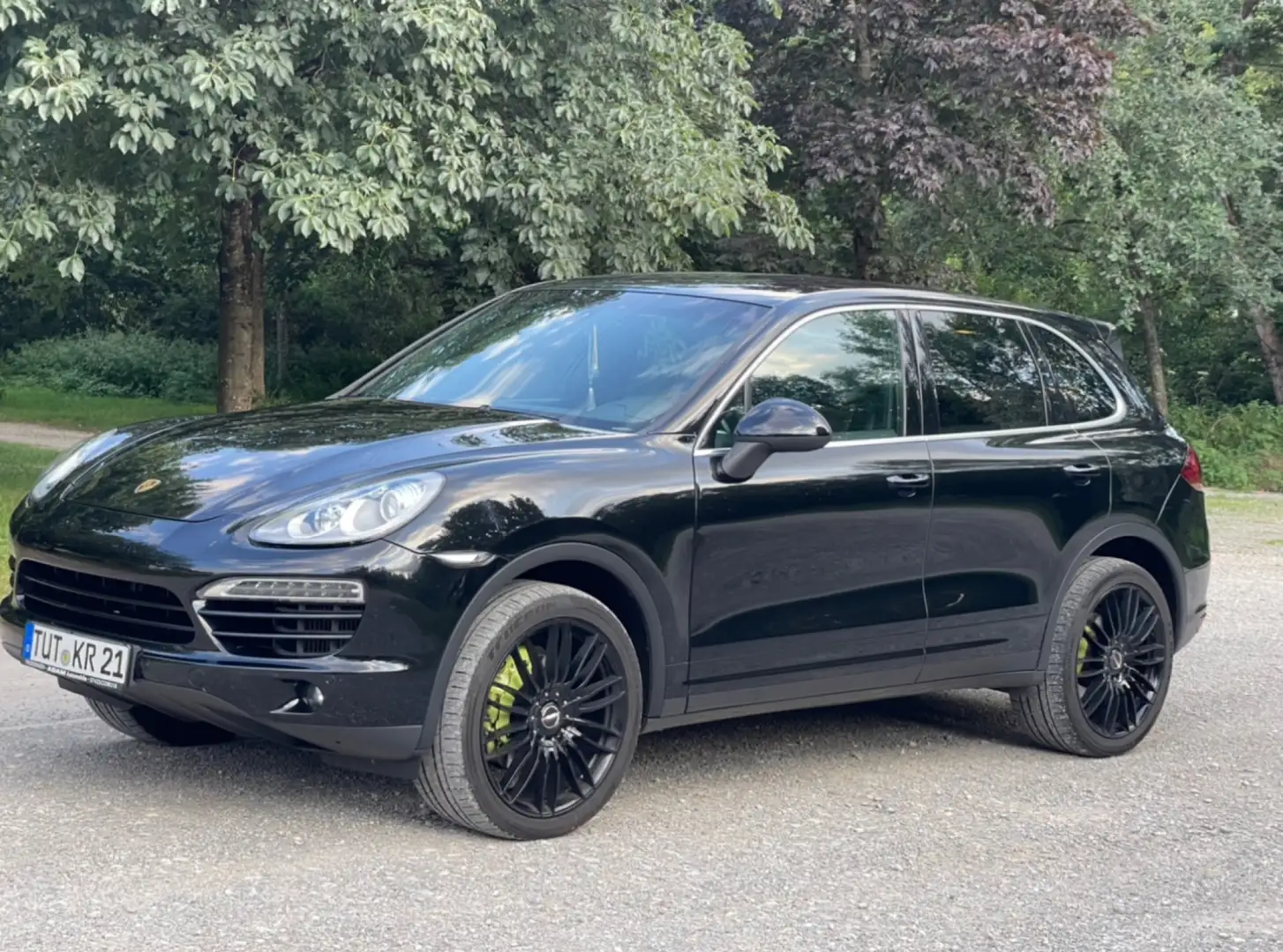 Porsche Cayenne Diesel Tiptronic S *Leder*Sternenhimmel* Schwarz - 2