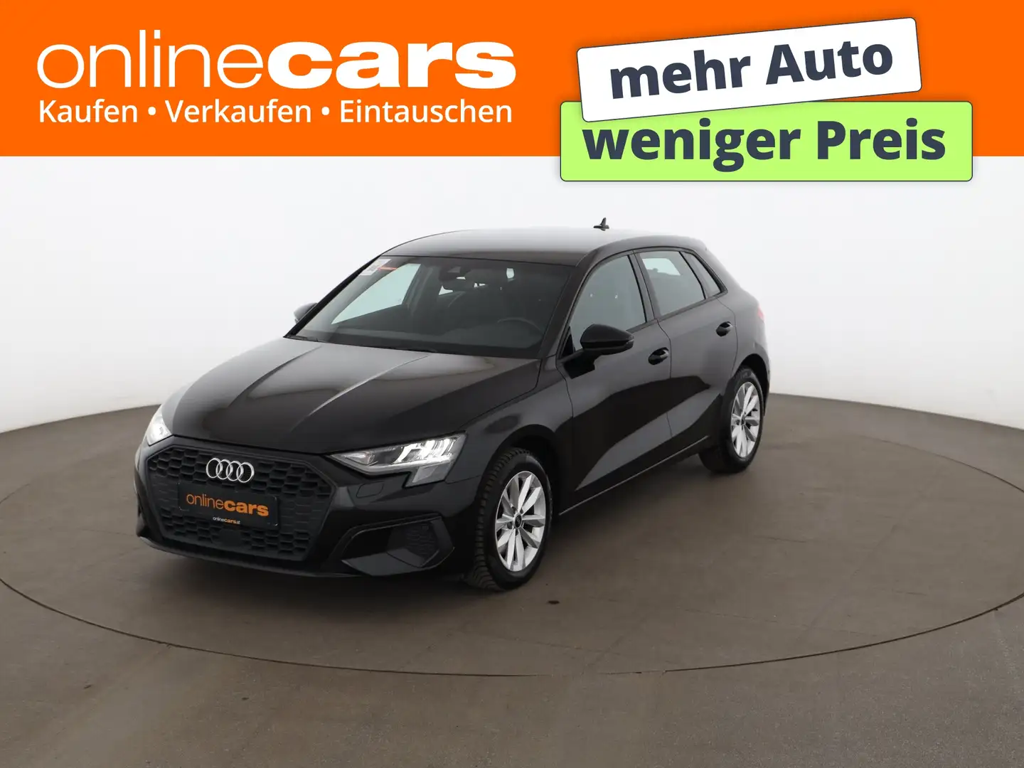 Audi A3 SB 30 TDI Aut LED LEDER NAVI SITZHZG ASSIST Schwarz - 1