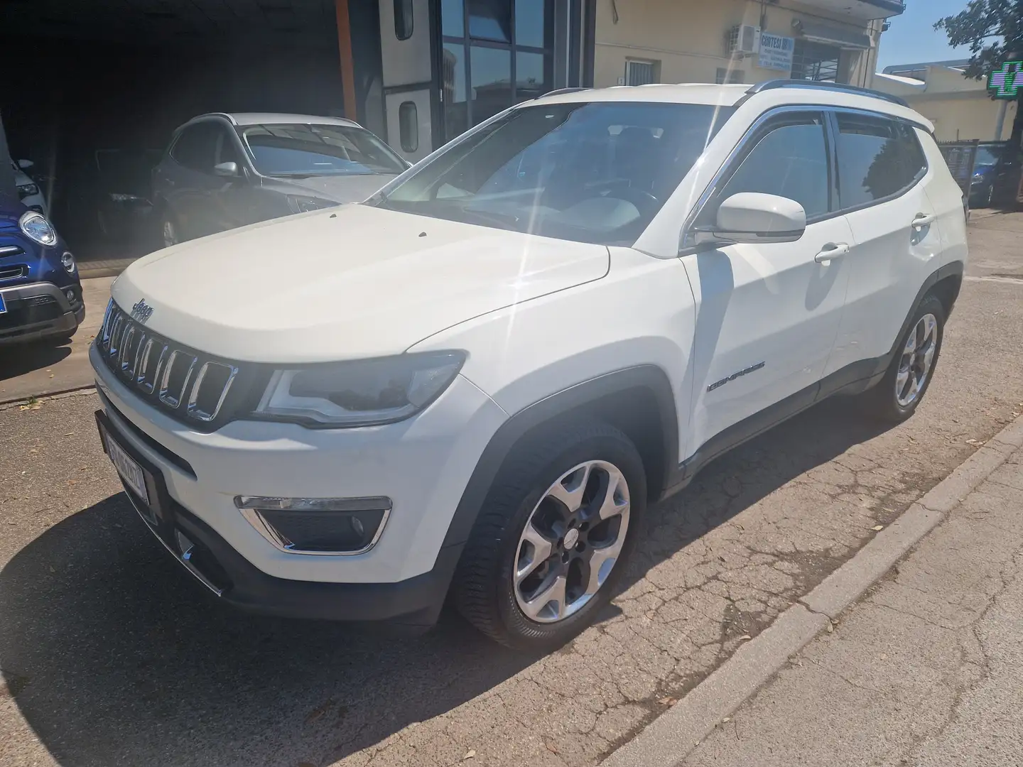 Jeep Compass Compass 2.0 mjt Limited 4wd 140cv auto Bianco - 2