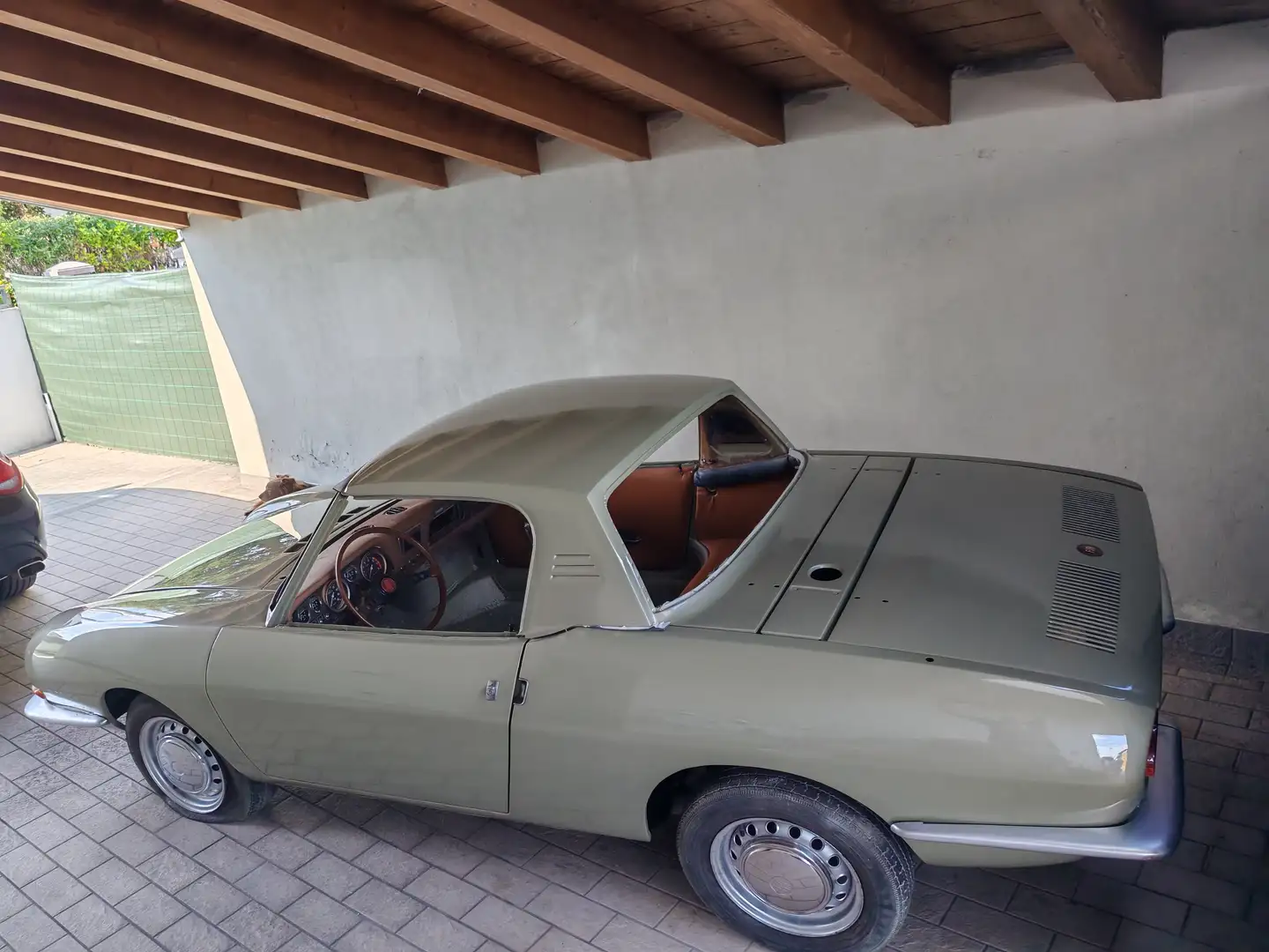 Fiat 850 SPYDER  CL Grün - 2