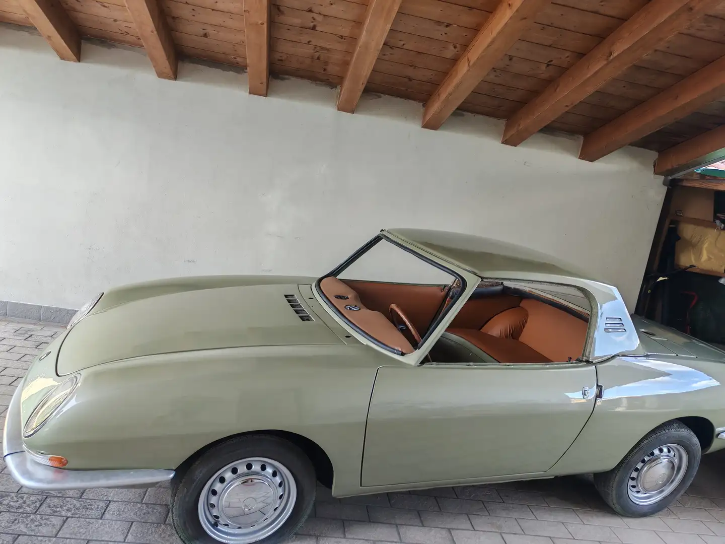 Fiat 850 SPYDER  CL Grün - 1