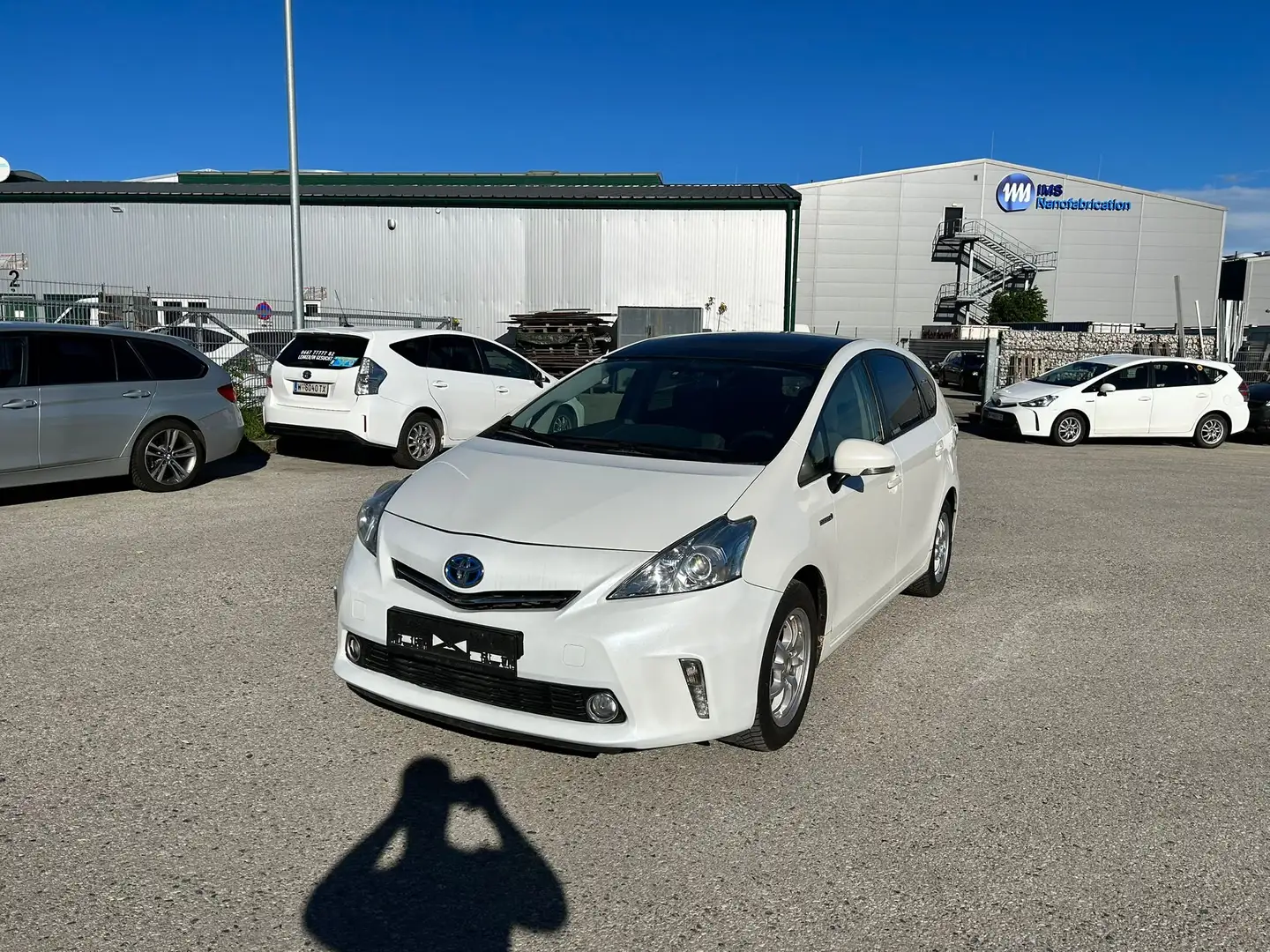 Toyota Prius+ Prius+ 1,8 VVT-i Hybrid Business Blanc - 2