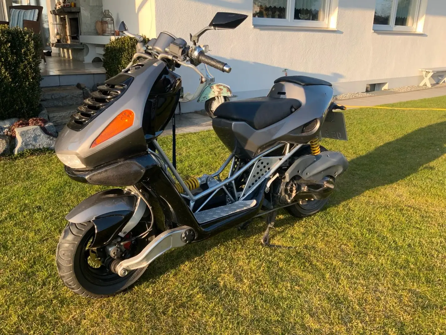 Italjet Dragster 180 Malossi Grau - 1