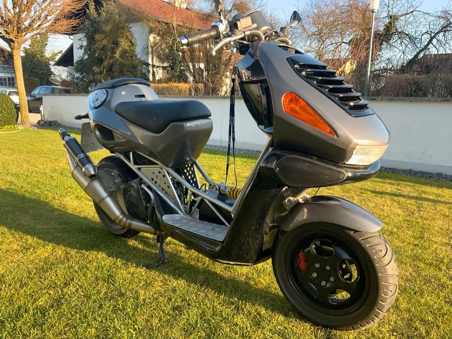 Italjet Dragster 180 Malossi Grau - 2