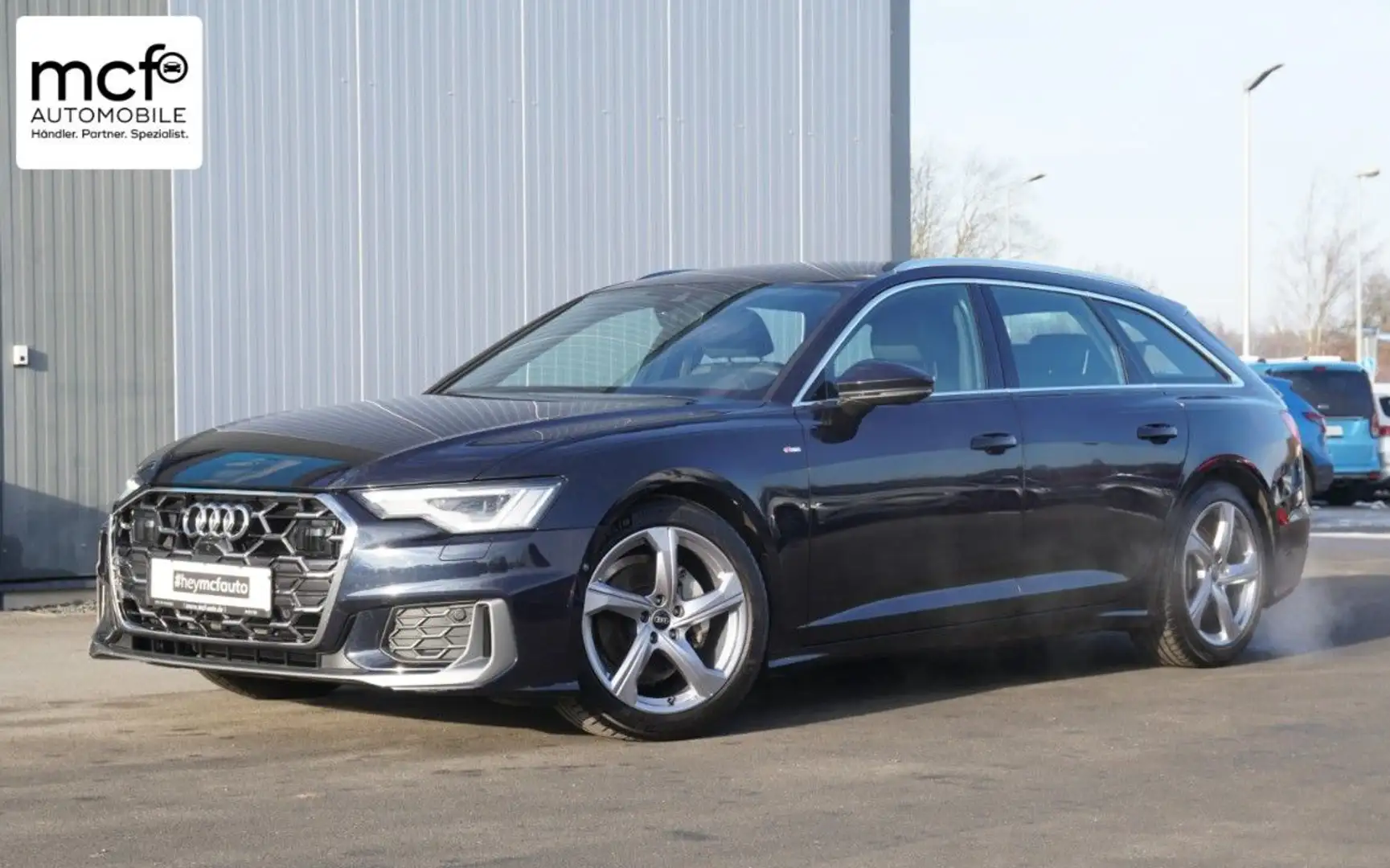 Audi A6 Avant 40 TDI S line *Matrix*ACC*19Zoll*360°* Blau - 2