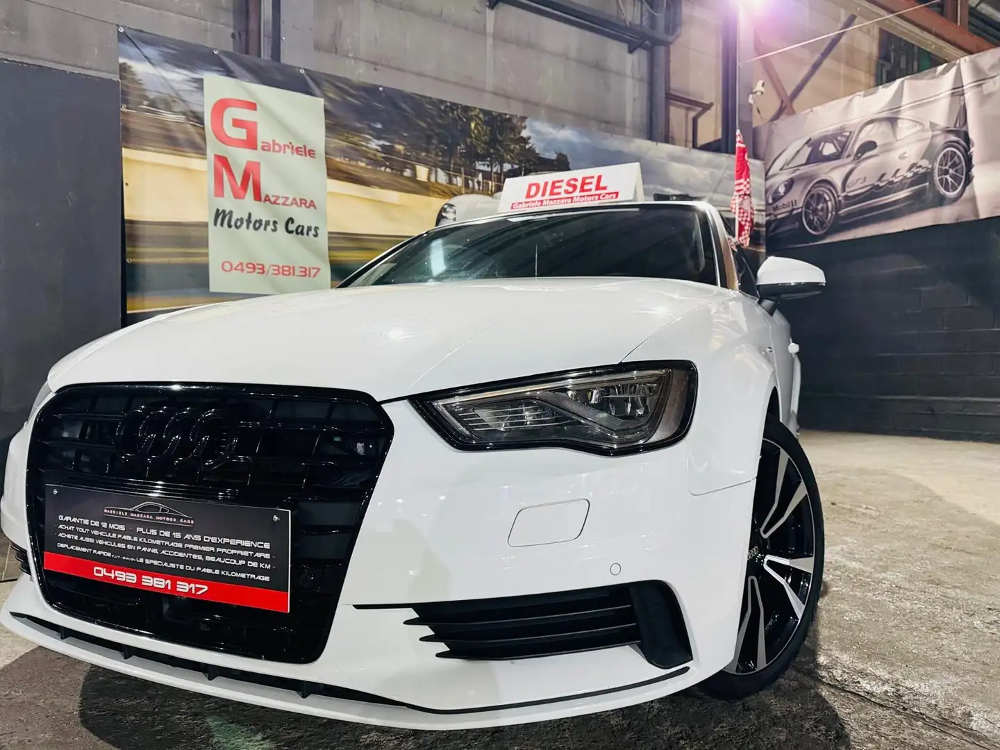 Audi A3 A3 Cabriolet 2.0TDi S line S tronic LED Wit - 1