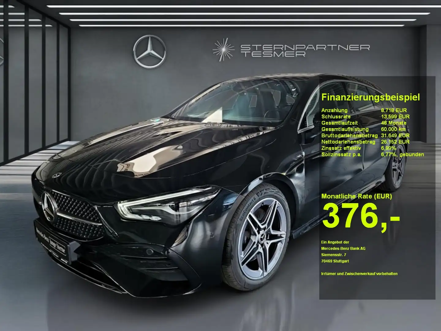 Mercedes-Benz CLA 220 d SB AMG+KAM.+MBUX+LED+TEMPOMAT+AMBIENTE Noir - 1