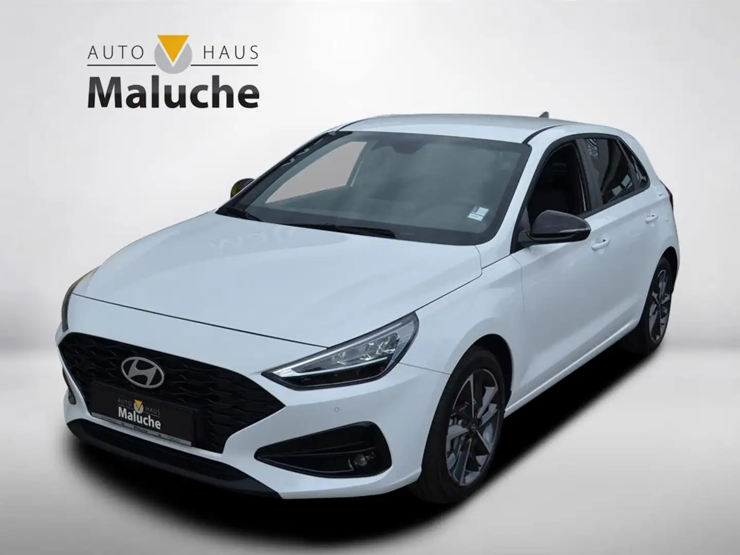 Hyundai i30 1.0 TGDI 120PS + Navi+Kamera+LED Blanc - 1