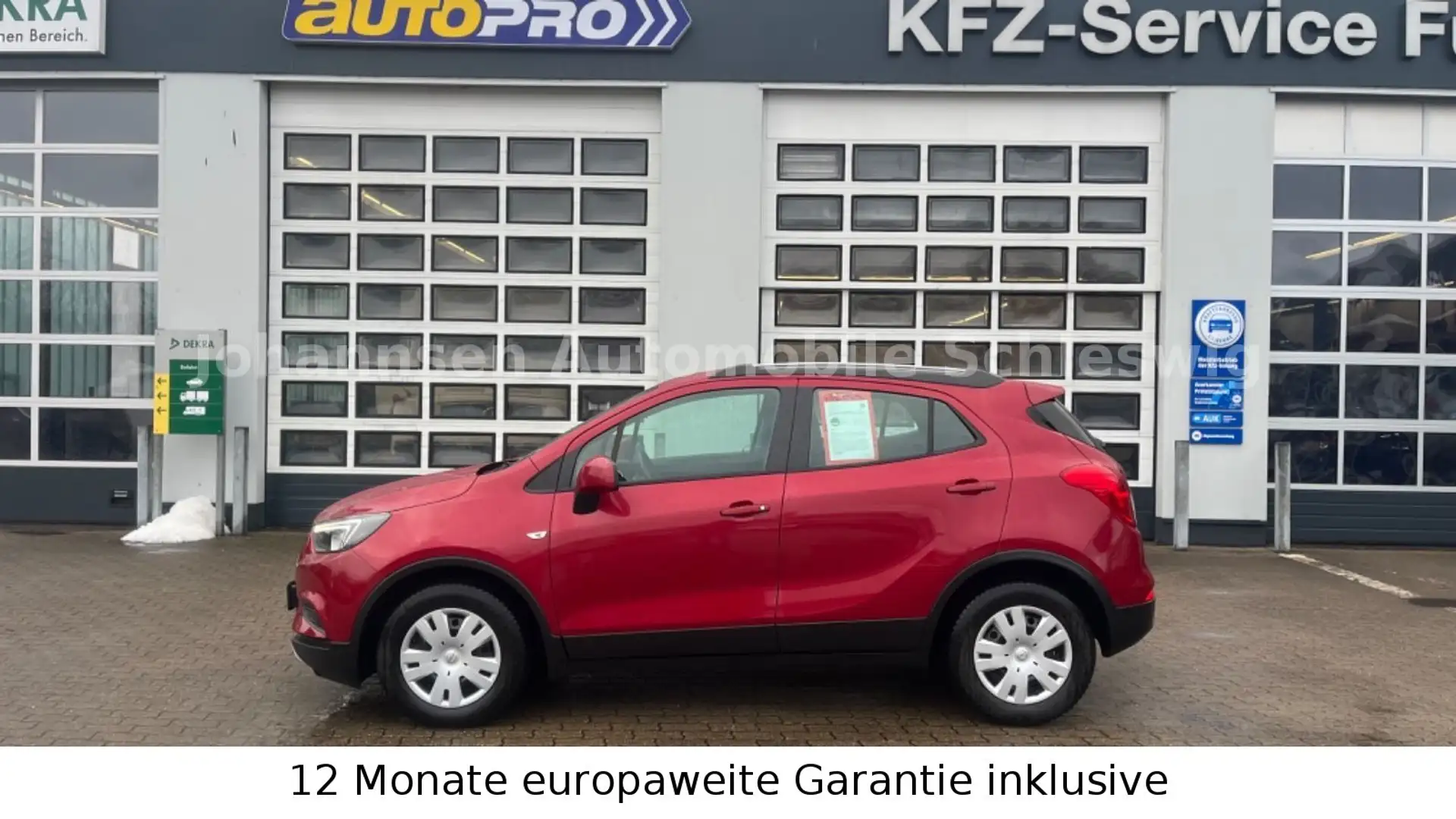 Opel Mokka X Selection, 1.Hand,Klima,AHK,Bluetooth Rot - 1