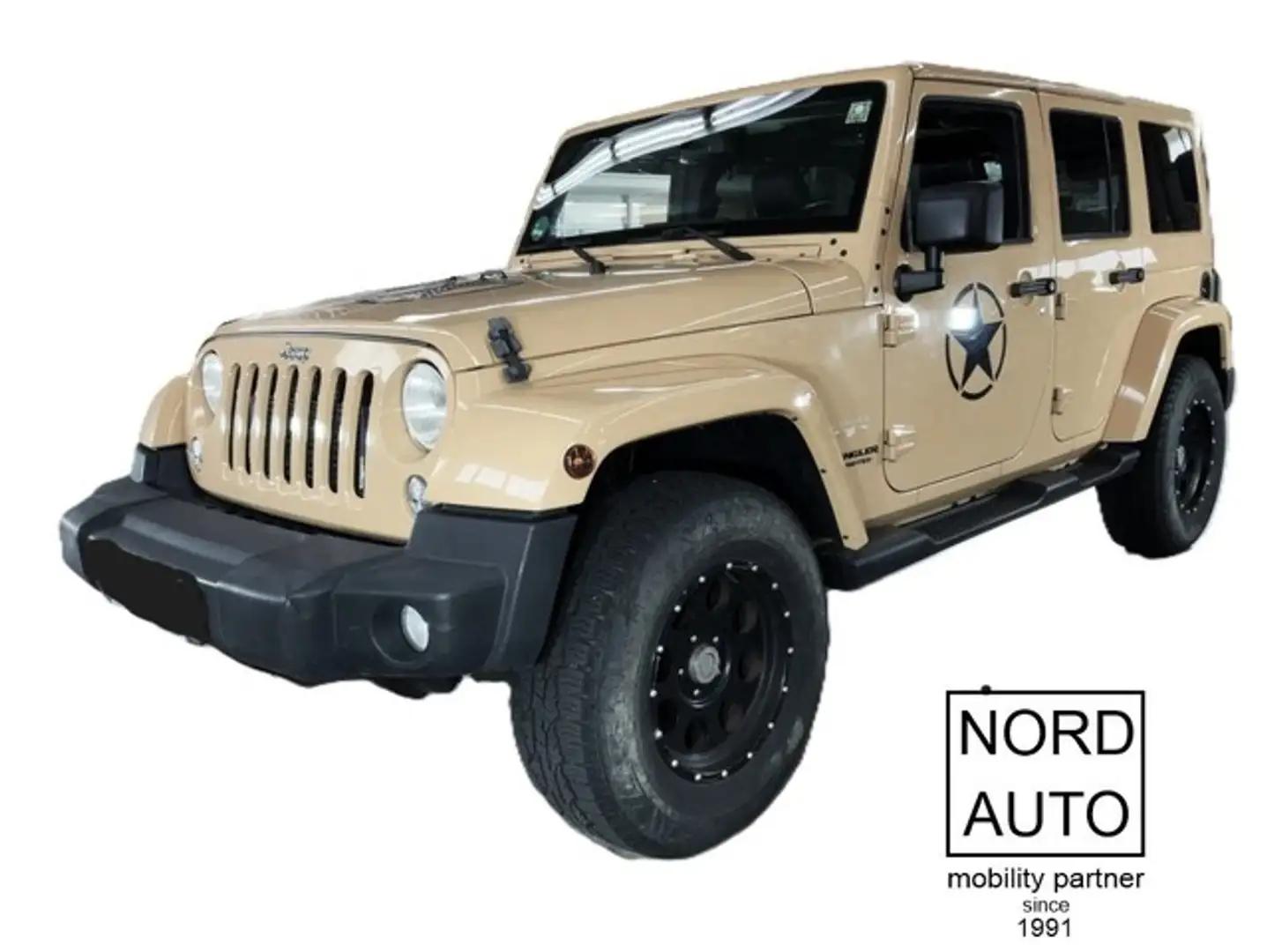 Jeep Wrangler 2.8D Unlimited Autom./Navi/Ahk Beige - 2