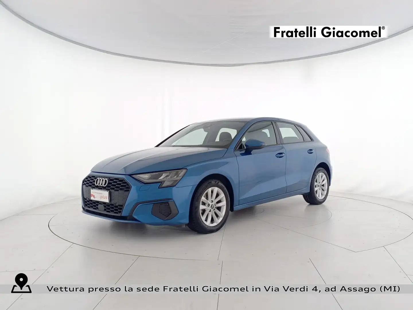 Audi A3 sportback 30 2.0 tdi s-tronic Bleu - 1