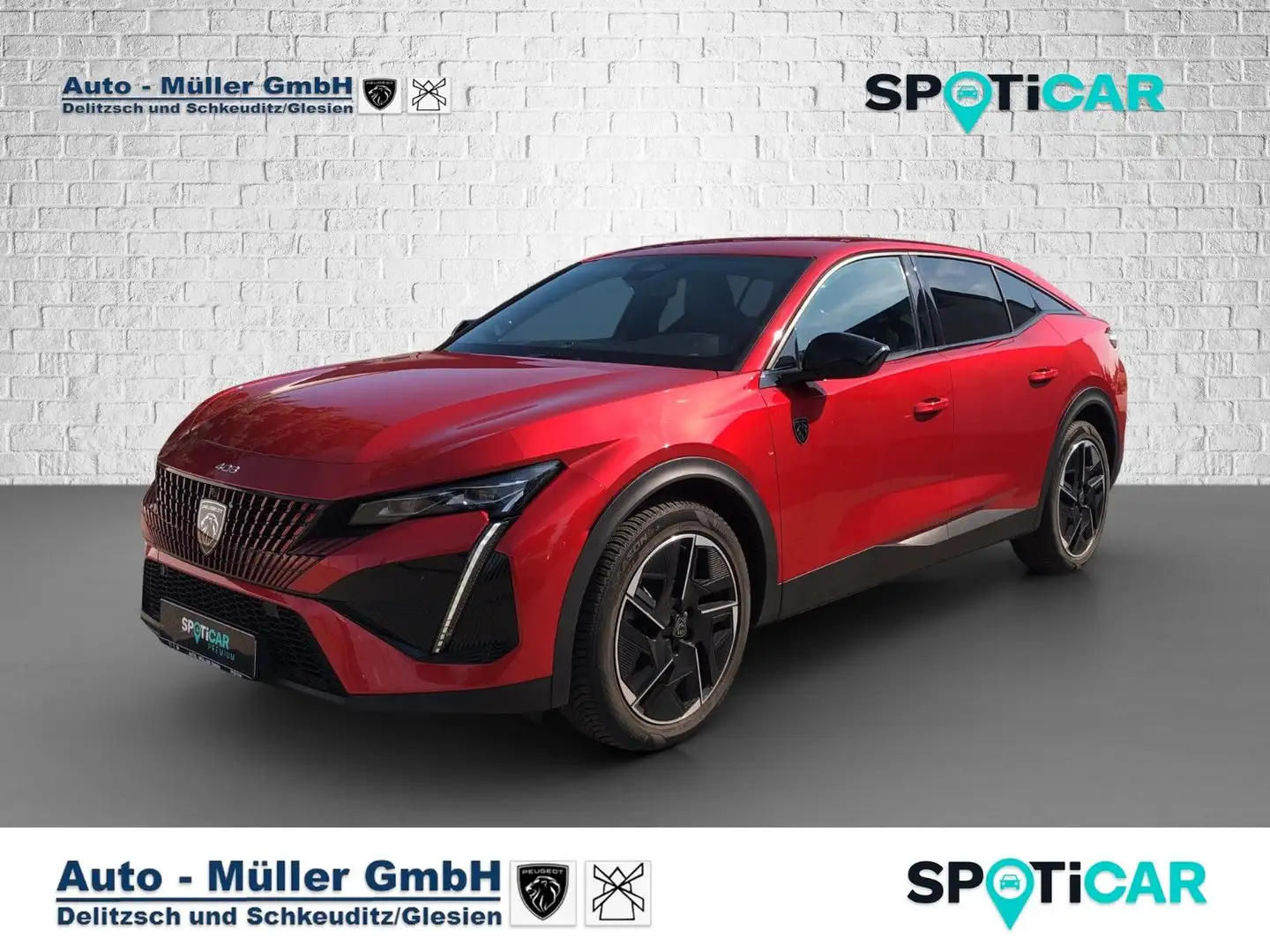 Peugeot 408 130 PureTech EAT8 GT/Navi/LED/Leder Rot - 1