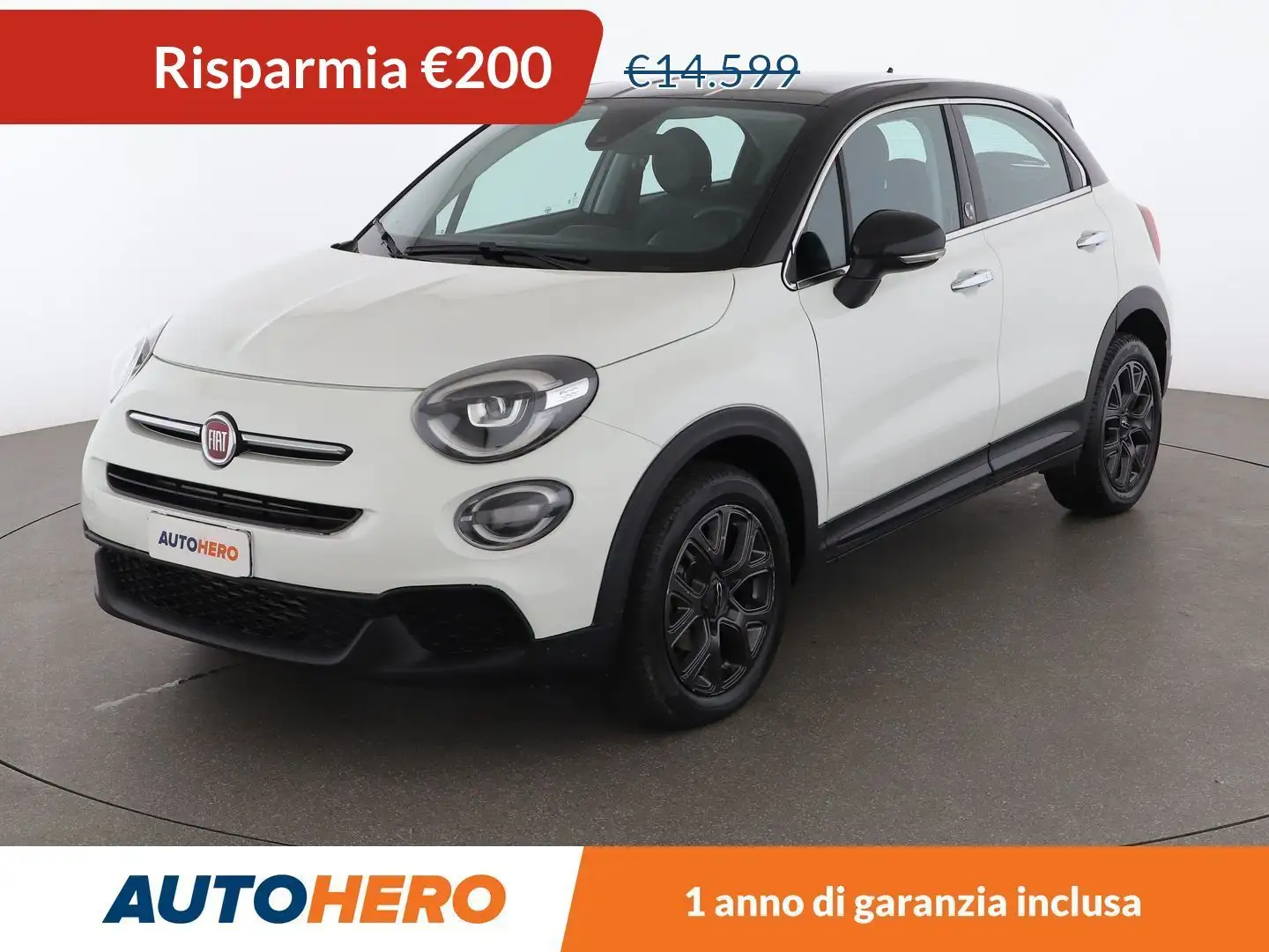 Fiat 500X 1.6 JTDM 120° 120 CV Bianco - 1