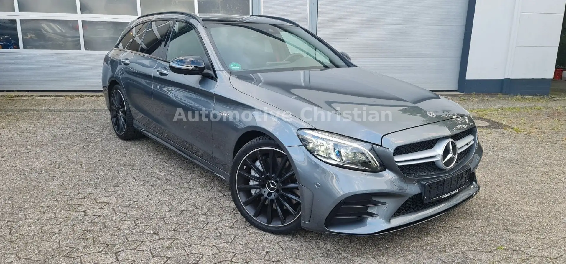 Mercedes-Benz C 43 AMG T  Pano/Perfor. Abgas+Sitze/360°Cam/19" Gris - 1