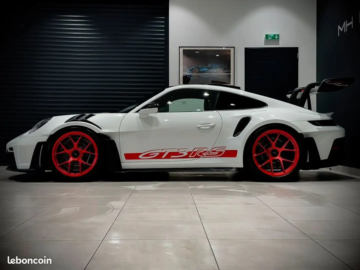 Porsche 992 992 GT3 RS PACK WEISSACH CARBONE 4.0i 525 CH PDK%2BFEUX PDLS NOIR%2BLIFT SYSTÈME%2BPACK CARBONE%2BCAMÉRA RECUL%2BRÉSERVOI Blanc - 2