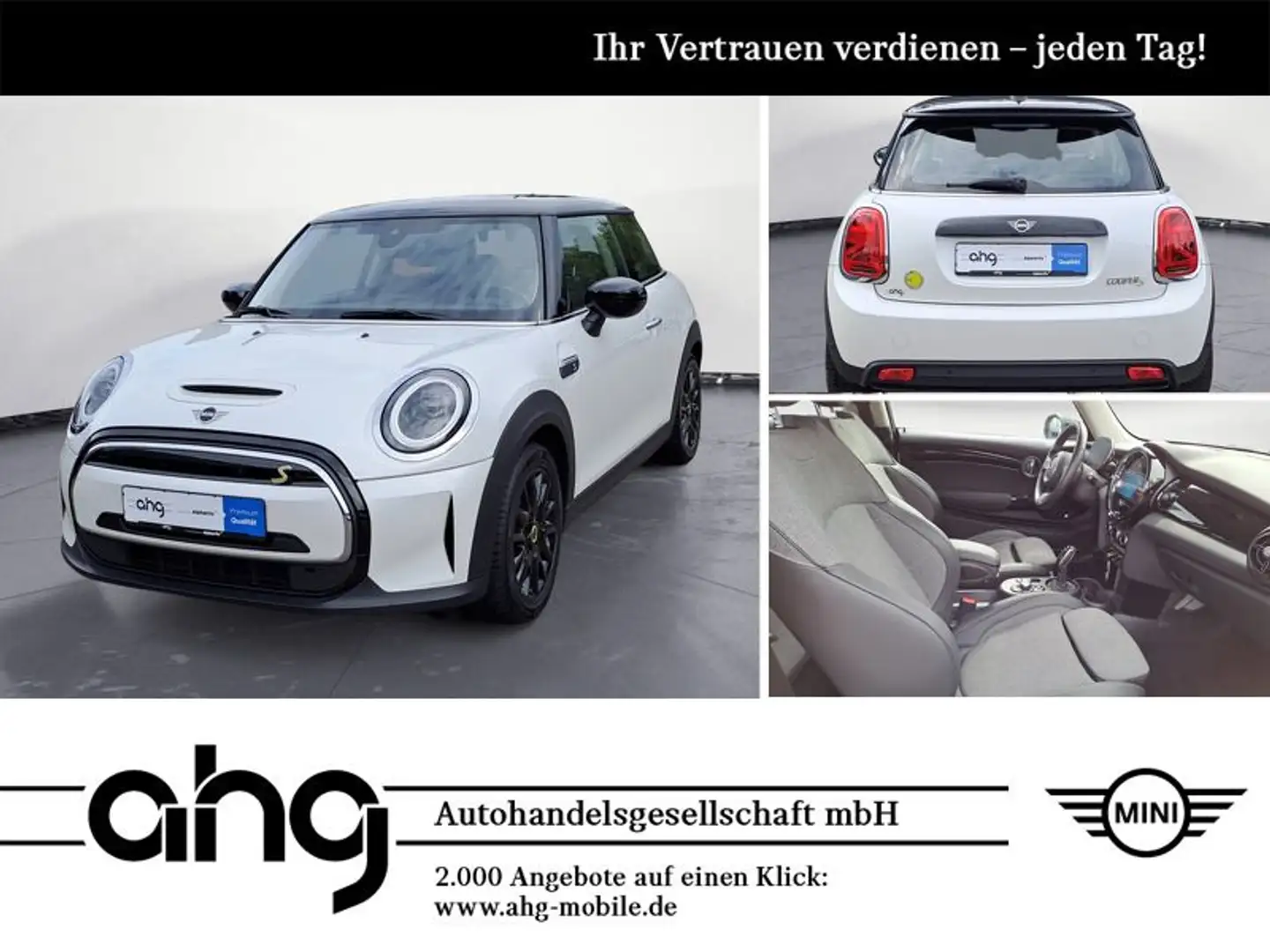 MINI Cooper SE . Classic Trim Navi Klimaaut. Sportsitz Weiß - 1